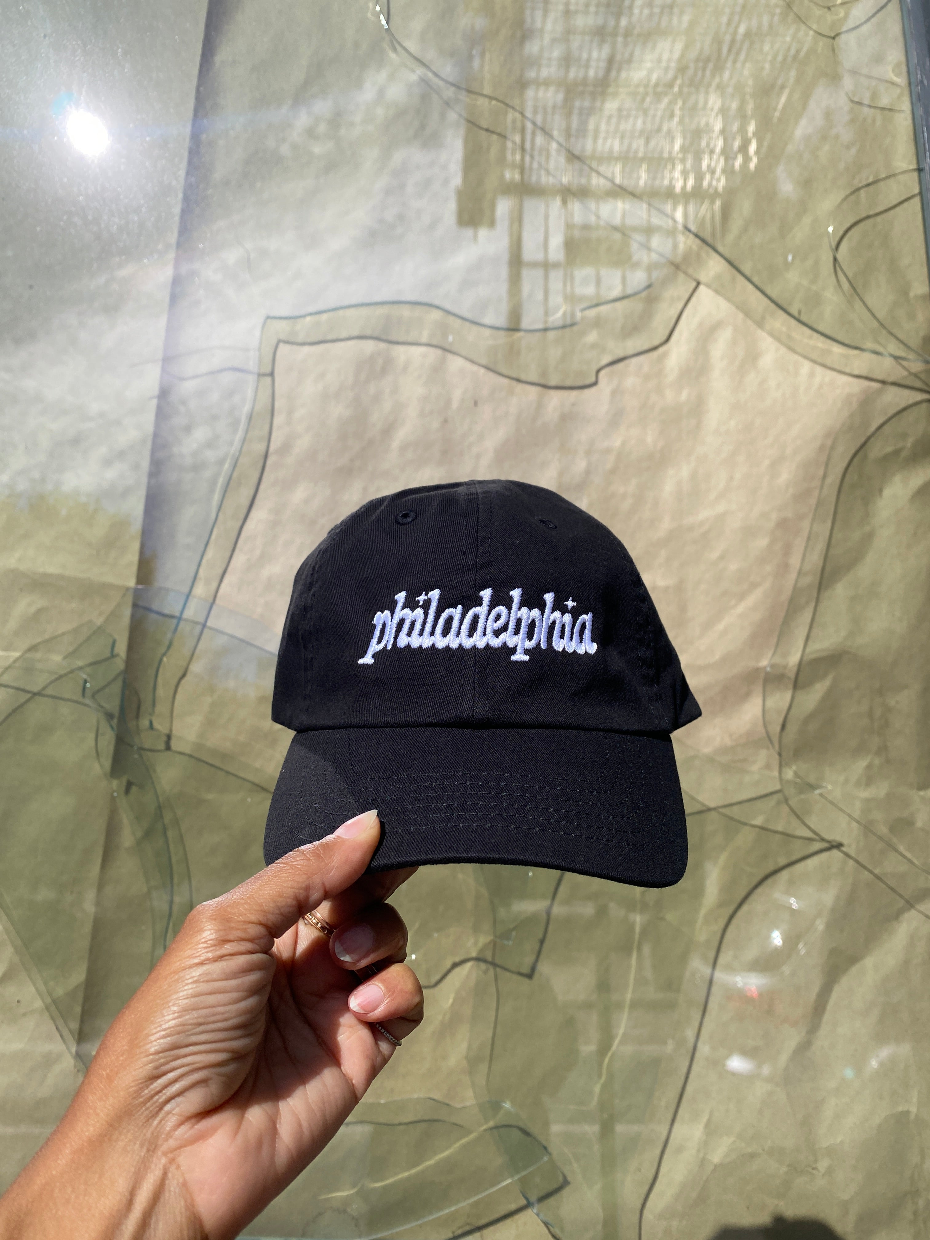 YOWIE Philadelphia Dad Cap in Black