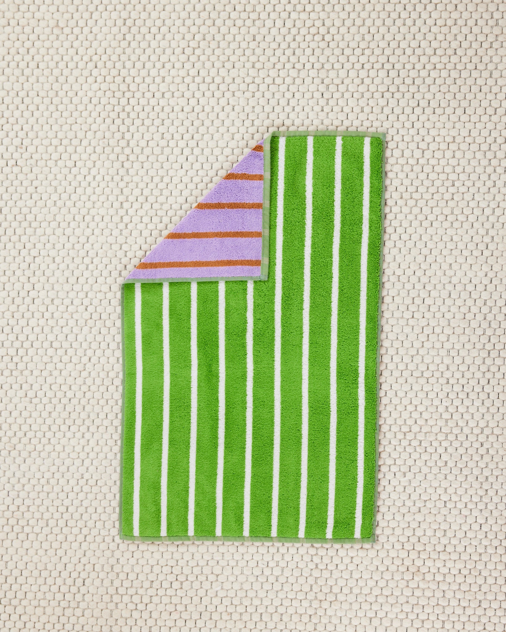 House Stripe Hand Towel in Glass Stripe