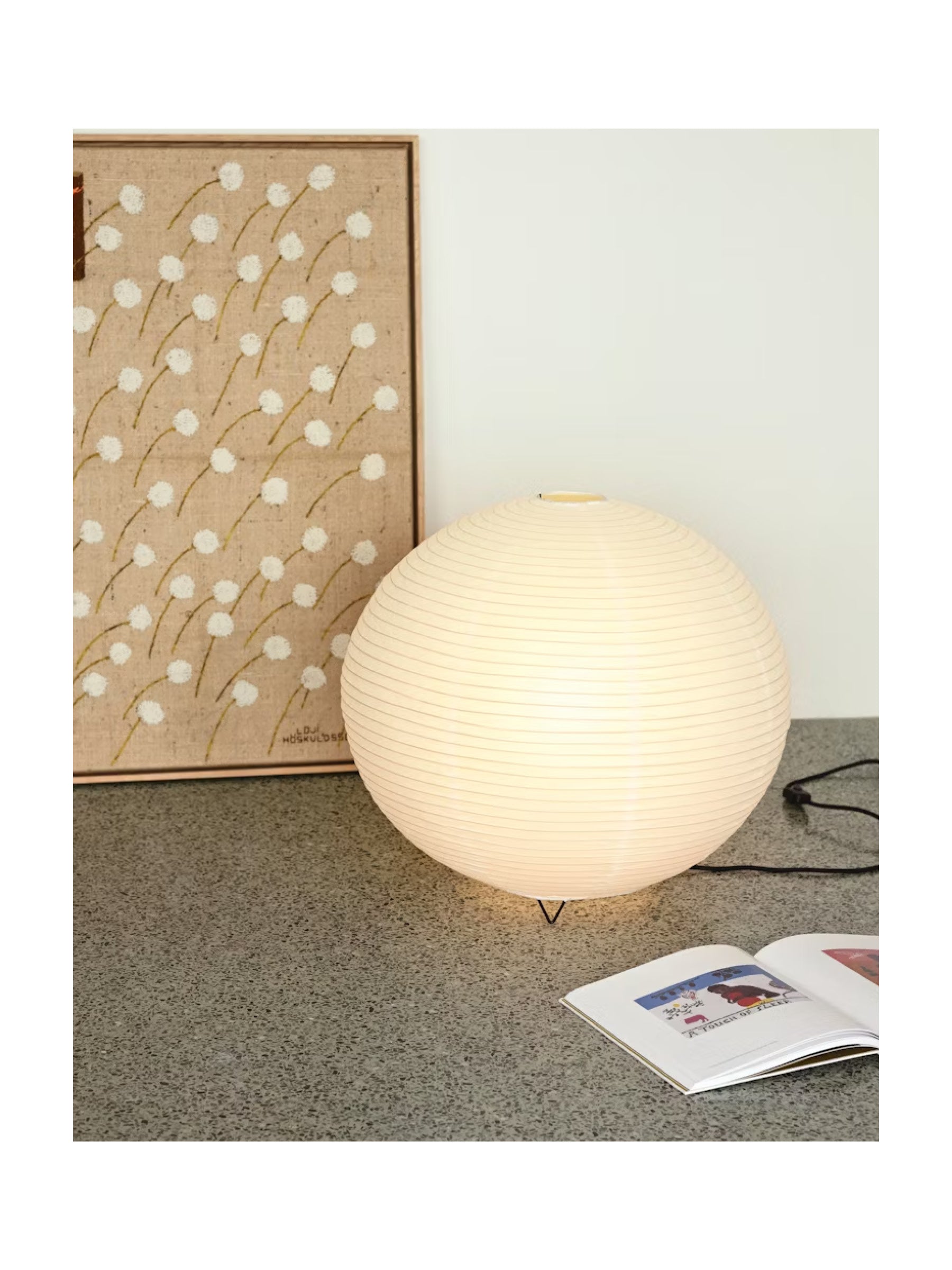 Hay Floor Lamp Shade with Table Lamp Cord Set