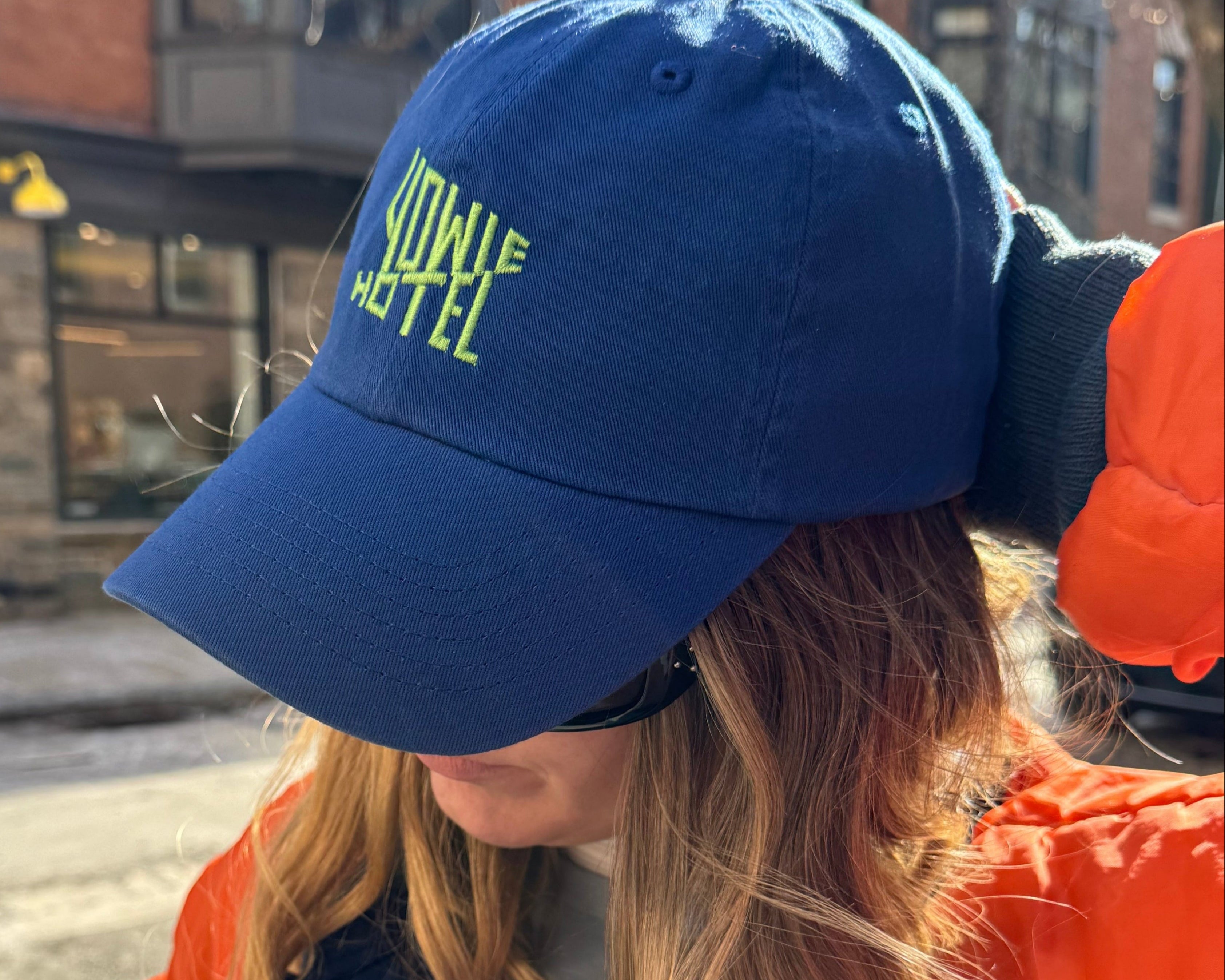 YOWIE Hotel Dad Cap in Royal Blue