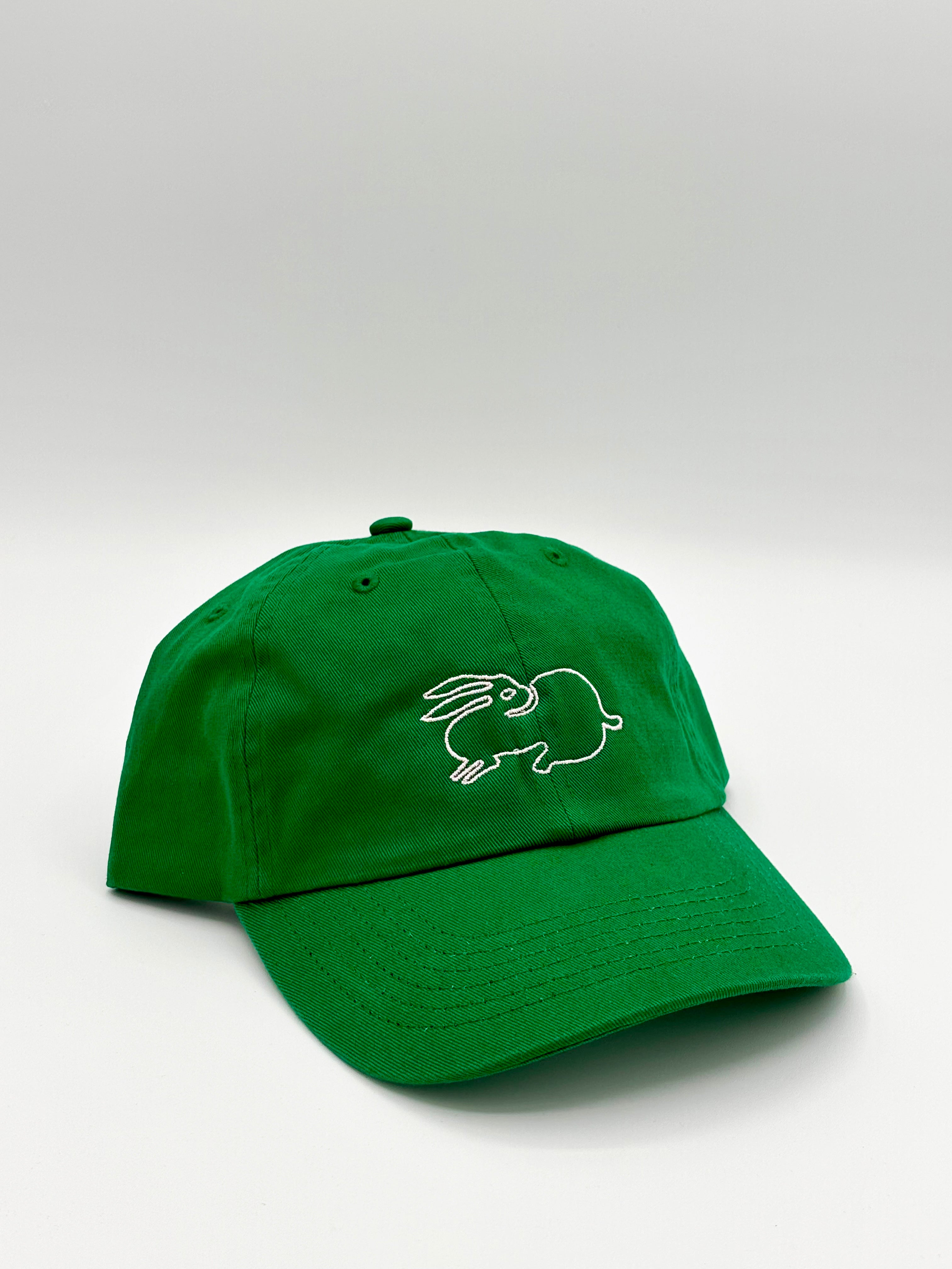 YOWIE Bunny Dad Cap in Kelly Green