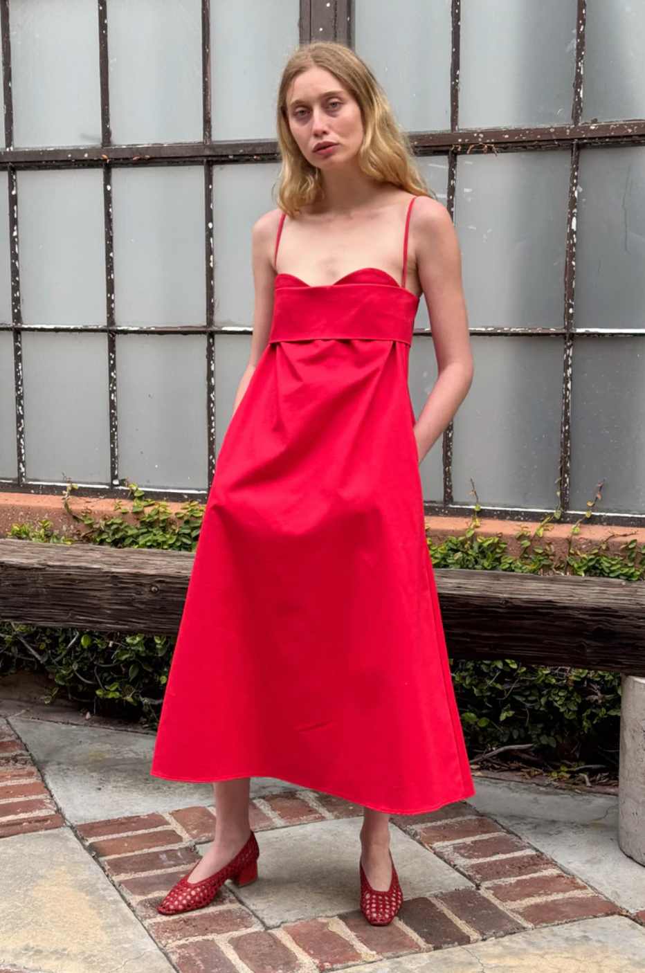 Verona Dress 3.0 in Red