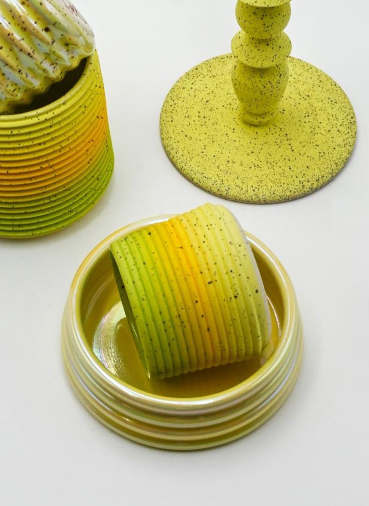 Espresso Cup in Yellow Ombre