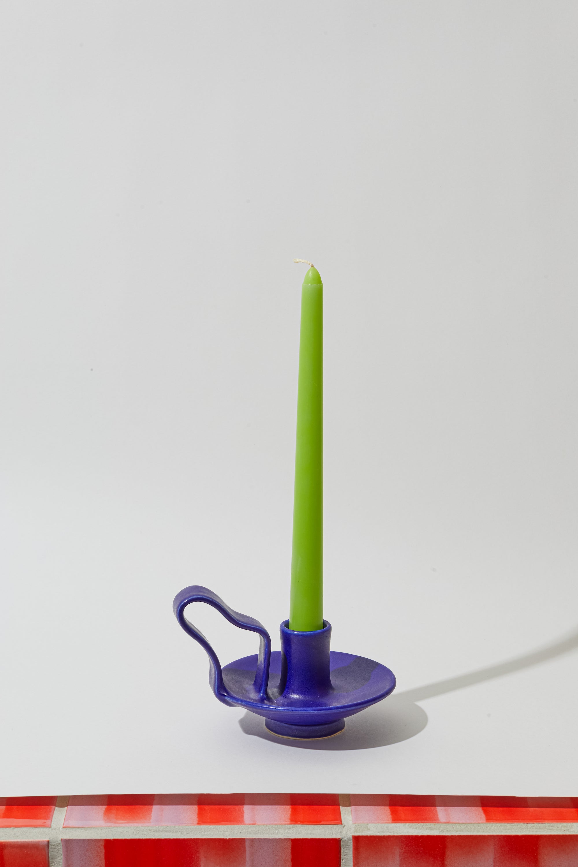 Eros Candleholder in Blue