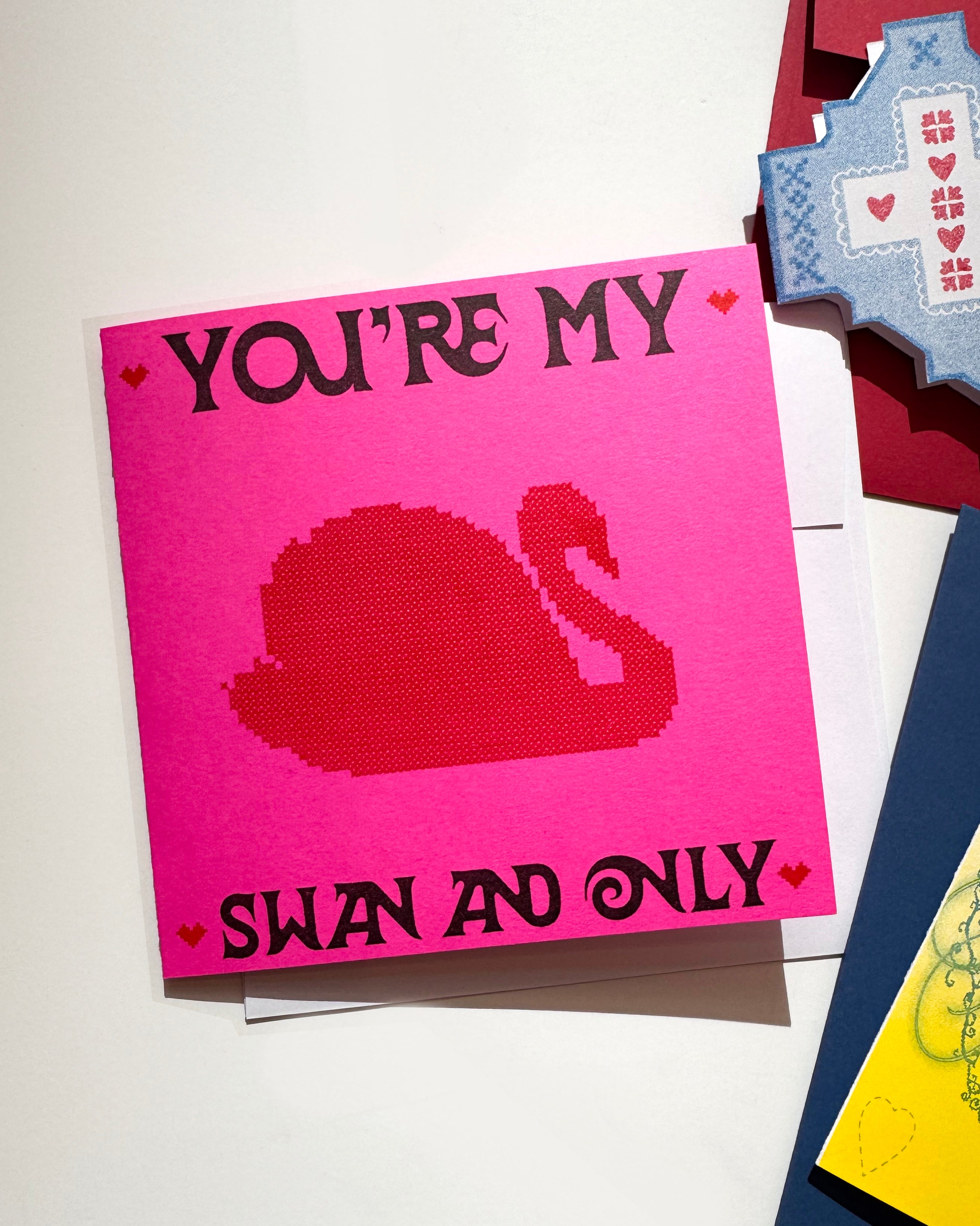 You're My Swan and Only Valentines Card