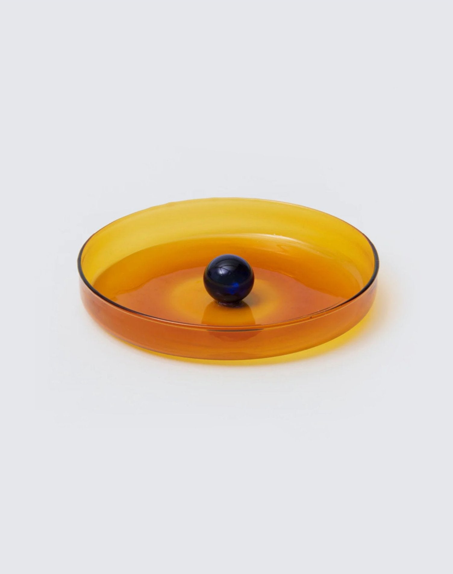 Amber & Cobalt Medium Bubble Dish