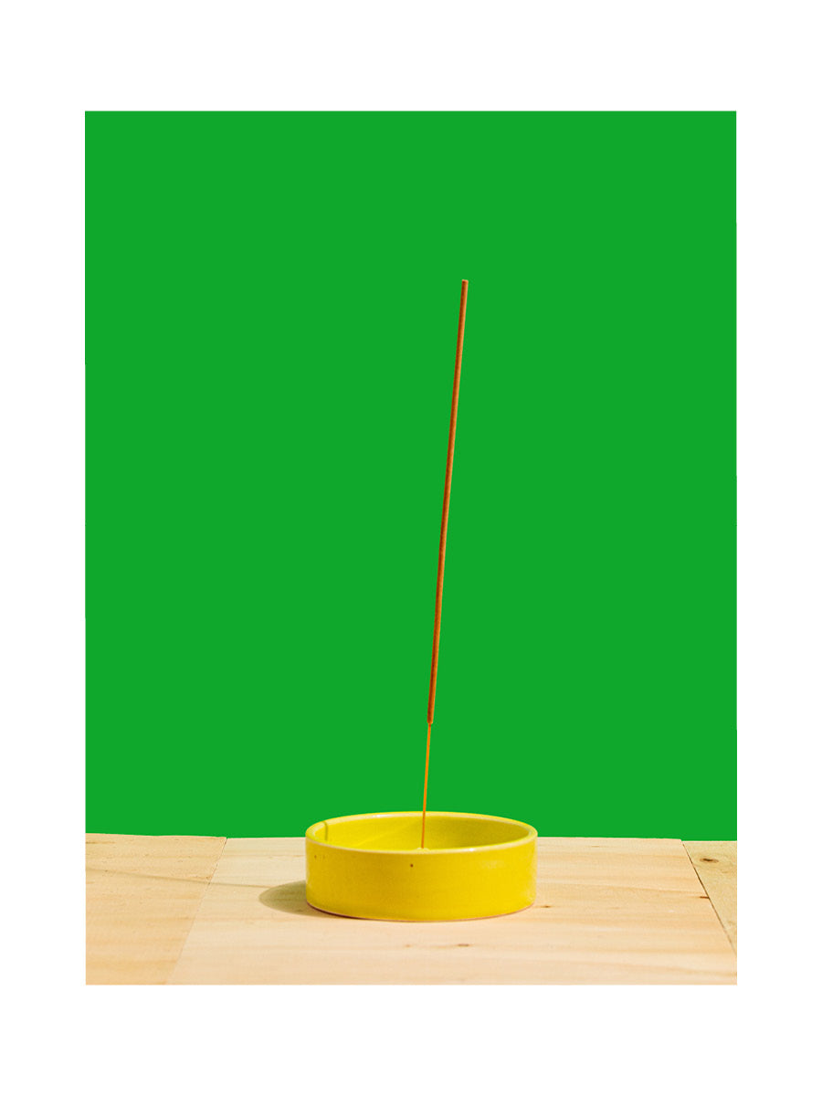 Chartreuse Incense Burner