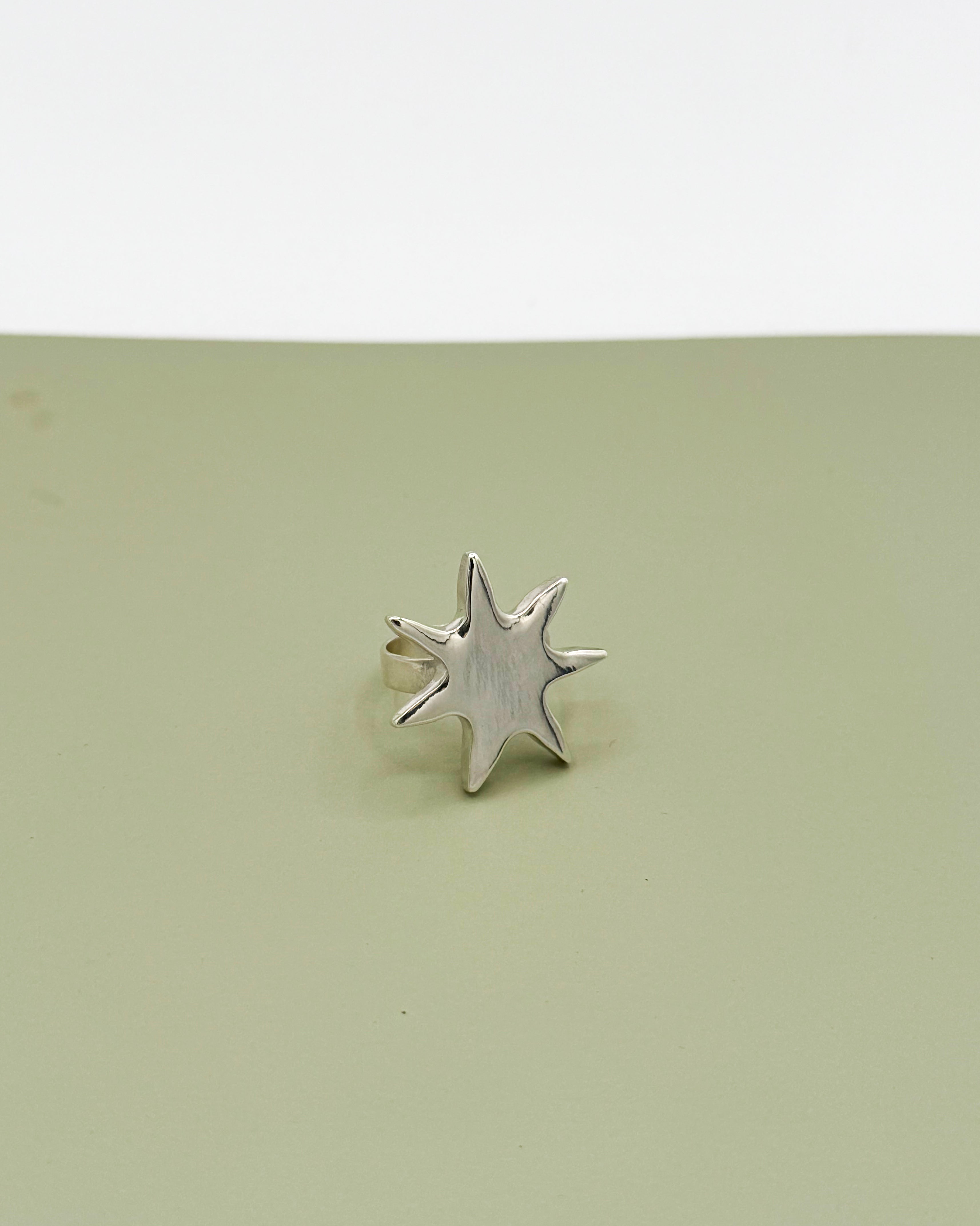 Supernova Ring Sterling Silver